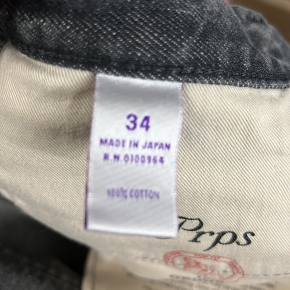 Prps The Original Purpose Jeans designed by Donwan Harrell size 34 Tokyo - Picture 11 of 14
